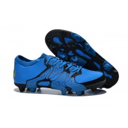 Scarpa Calcetto Adidas X 15.1 FG/AG Uomo Blu Nero