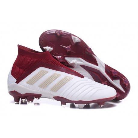 adidas Scarpa da Calcio Predator 18+ FG - Blanco Rosso