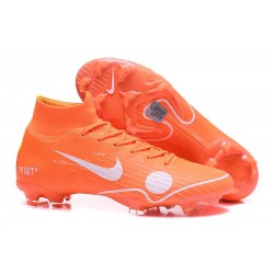 Nike 2018 Nuovo Off-white Mercurial Superfly VI 360 Elite FG - Arancio