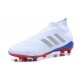 adidas Scarpa da Calcio Predator Telstar 18+ FG - Bianco Argento