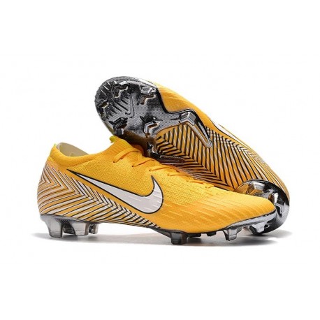 Scarpe Neymar Coppa del Mondo 2018 Nike Mercurial Vapor XII FG Giallo Bianco