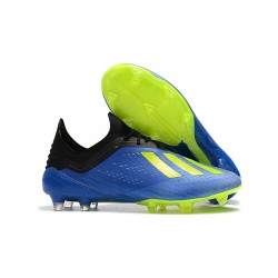 Scarpa da Calcio adidas X 18.1 FG Blu Verde