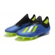 Scarpa da Calcio adidas X 18.1 FG Blu Verde
