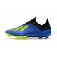 Scarpa da Calcio adidas X 18.1 FG Blu Verde
