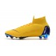 Nike Mercurial Superfly 6 Elite DF FG Scarpe Calcio - Giallo Blu