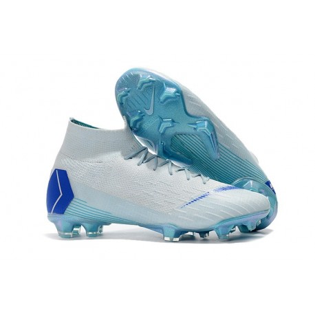 Nike Scarpa Mercurial Superfly VI Elite DF FG - Blu