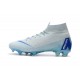 Nike Scarpa Mercurial Superfly VI Elite DF FG - Blu