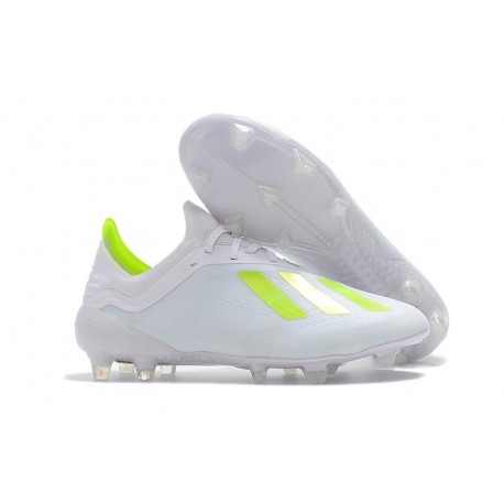 Scarpa da Calcio adidas X 18.1 FG Bianca Giallo