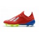 Scarpa da Calcio adidas X 18.1 FG Rosso Argento