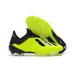 Scarpa da Calcio adidas X 18.1 FG Giallo Nero