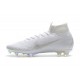 Nike Scarpa Mercurial Superfly VI Elite DF FG - Bianca