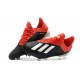 Scarpa da Calcio adidas X 18.1 FG Nero Bianca Rosso