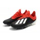 Scarpa da Calcio adidas X 18.1 FG Nero Bianca Rosso