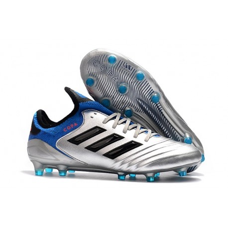 Scarpa da Calcio Adidas Copa 18.1 FG - Argento Blu Nero