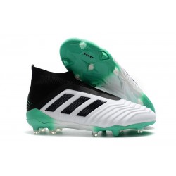 Scarpe Nuovo adidas Predator 18+ FG - Bianca Nero Verde