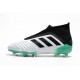 Scarpe Nuovo adidas Predator 18+ FG - Bianca Nero Verde
