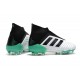 Scarpe Nuovo adidas Predator 18+ FG - Bianca Nero Verde