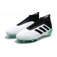 Scarpe Nuovo adidas Predator 18+ FG - Bianca Nero Verde