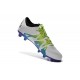 Scarpa Calcetto Adidas X 15.1 FG/AG Uomo Bianco Blu Verde