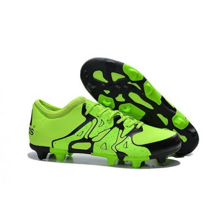 Adidas Nuovo Scarpa da Calcio X 15.1 FG/AG Volt Nero
