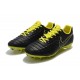 Nike Tiempo Legend VII FG Scarpe Pelle di Canguro - Nero Giallo
