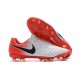 Scarpa da Calcio Nike Tiempo Legend 7 Elite FG - Bianca Rosso