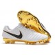 Nike Scarpe Calcio Tiempo R10 Bianco Oro