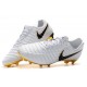 Nike Scarpe Calcio Tiempo R10 Bianco Oro