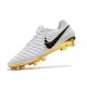 Nike Scarpe Calcio Tiempo R10 Bianco Oro