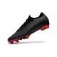 Nike Scarpe Mercurial Vapor 12 Elite FG ACC Uomo - Nero Rosso