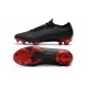 Nike Scarpe Mercurial Vapor 12 Elite FG ACC Uomo - Nero Rosso