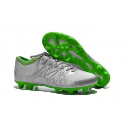 Adidas Nuovo Scarpa da Calcio X 15.1 FG/AG Metallico Verde