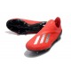 adidas X 18+ FG Scarpe da Calcio - Rosso Argento