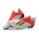 adidas X 18+ FG Scarpe da Calcio - Bianco Rosso Oro