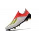 adidas X 18+ FG Scarpe da Calcio - Bianco Rosso Oro
