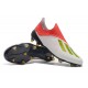 adidas X 18+ FG Scarpe da Calcio - Bianco Rosso Oro