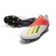 adidas X 18+ FG Scarpe da Calcio - Bianco Rosso Oro