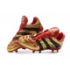 adidas Scarpe Predator Accelerator FG - Oro Rosso Nero
