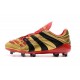 adidas Scarpe Predator Accelerator FG - Oro Rosso Nero