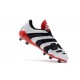 Scarpe Predator Accelerator FG - Bianca Nero Rosso