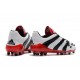 Scarpe Predator Accelerator FG - Bianca Nero Rosso