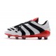 Scarpe Predator Accelerator FG - Bianca Nero Rosso
