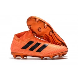 adidas Nemeziz 18+ FG Scarpa da Calcio Uomo - Arancio Nero