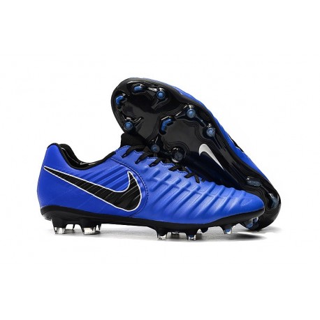 Scarpa da Calcio Nike Tiempo Legend 7 Elite FG - Blu Nero