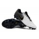 Scarpa da Calcio Nike Tiempo Legend 7 Elite FG - Bianco Nero Oro