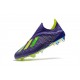 adidas X 18+ FG Scarpe da Calcio - Viola Verde