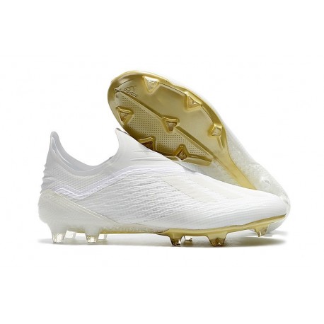 adidas X 18+ FG Scarpe da Calcio - Bianco