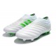 adidas Scarpe da Calcio Copa 19+ FG da Adulto - Bianco Verde