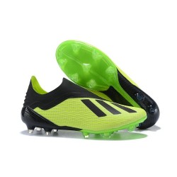 adidas X 18+ FG Scarpe da Calcio - Verde Nero