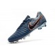 Scarpa da Calcio Nike Tiempo Legend 7 Elite FG - Ciano Nero